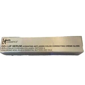 NEW IT Cosmetics CC+ Lip Serum Hydrating Anti-Aging Crème Gloss LOVE 0.11 fl oz
